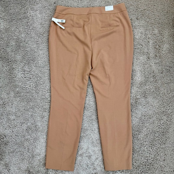 The Limited Pants Women's 14W Lexie Skinny Higher Rise Camel Tan Bottoms NWT - Picture 10 of 11